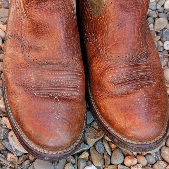 Mens Ariat Western Boot size 10EE - Picture 5 of 11